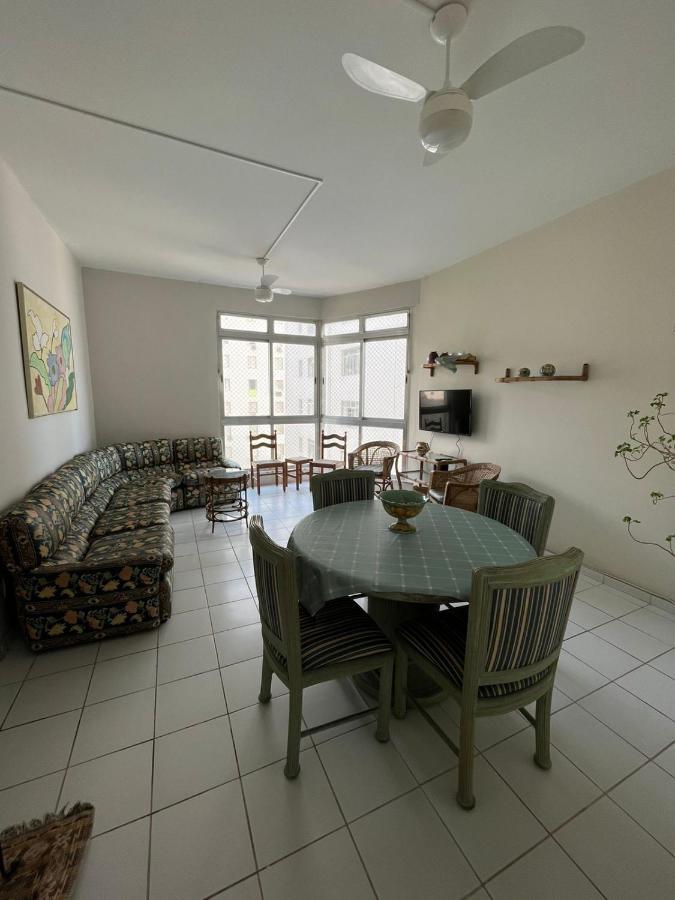 Apartamento Na Rua Da Praia Com Vista Para O Mar Guarujá Exterior foto